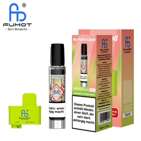 Fumot RandM Tornado Big Puff - Strawberry Watermelon - Pods 20mg